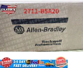 2711-b5a20 Ab Panelview 550 Plc Expedited Shipping Ups Express 1pcs 2711b5a20 Gq
