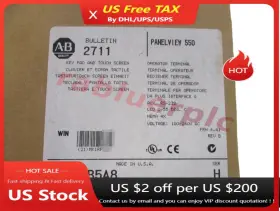 2711-b5a8 Ab New Factory Panelview 550 2711b5a8 Ser H Sealing 1pcs