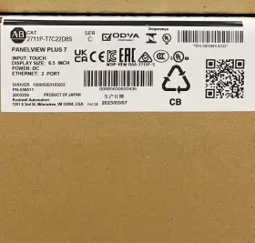 2711p-t7c22d8s Ab Allen Bradley Brand New Dhl Express Shipping