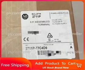 2711p-t7c4d9 Ab Panelview 700 Plus 6 W New 1pcs