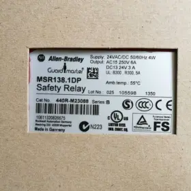 440r-m23088 Ab New Allen-bradley Safety Relay Msr138.1dp Us Free Tax