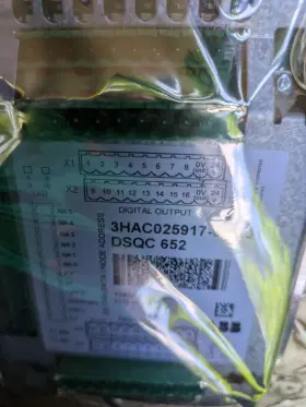 3hac025917-001 Abb 3hac025917-001/01 Dsqc 652 I/o Unit #2