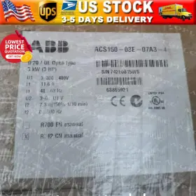 Acs150-03e-07a3-4 Abb Inverter Brand New Fast Shipping 1pcs