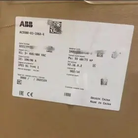 Acs580-01-106a-4 Abb Frequency Converter New Fast Shipping 1pcs #3