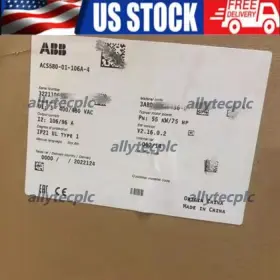 Acs580-01-106a-4 Abb Frequency Converter New Fast Shipping 1pcs