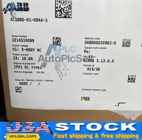 Acs880-01-09a4-3 Abb Plc With One Year Warranty Fast Shipping 1pcs Nib