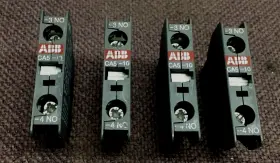 Ca5-10-01 Abb Ca5-10-1 A600 Q300 Auxillary Contacts Lot Of 4 Pc. Cc