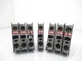 Ca5-01 Abb Ca501 Asea Brown Boveri Auxiliary Contact Block Lot Of 7 #2