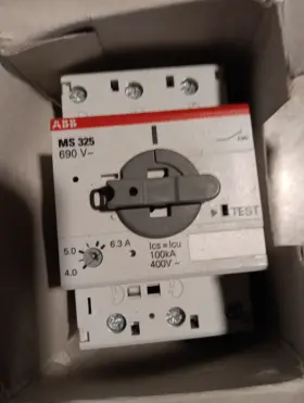 Ms325-6.3 Abb Ma325-6.3 1pc New Ms325 Motor Circuit Breaker 4-6.3a