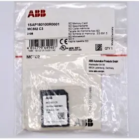 1sap180100r0001 Abb Mc502 New Sd Memory Card C3 2gb Brand In Box Spot Goods Zy