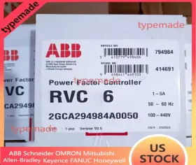 Rvc6-1 Abb 1pcs New Rvc-6 Rvc6-1/5a Power Factor Controller In Box Brand