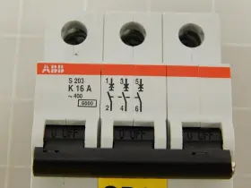 S203-k16 Abb S203k16 Circuit Breaker T71536 #3