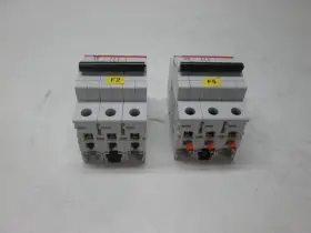 S203k20 Abb Lot Of 2 Circuit Breaker T54780