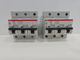 S293-c80 Abb S293c80 Circuit Breaker 3phases Used-tested-working Lot Of 2 Free Shipping