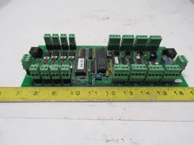 Accu-sort 100009306 Accu-sort Rev F2 Barcode Remote I/o Panel Verification System Pc Board