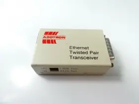 Et-10t1b Addtron / Et10t1b Ethernet Twisted Pair Transceiver Et-10t1b Addtron / Et10t1b Ethernet Twisted Pair Transceiver