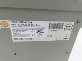 Ipc-610h-30zhe Advantech 610h Industrial Computer 2.8ghz P4 8gb 128/160gb Xp Pro Sp3 Read #2