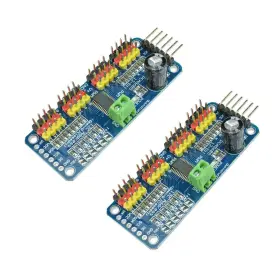 Pca9685 Aitrip 701715429840 16 Ch 12bit Pwm Servo Motor Driver Board Controller Iic Interface For
