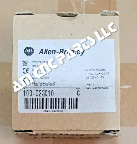 100-c23d10-ser5gtf Allen-bradley New In Box 100-c23d10 /c Iec Contactor 110/120 Vac 3-p 23a