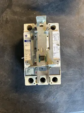 140u-j3x3 Allen Bradley Circuit Breaker Used With Switch Guard