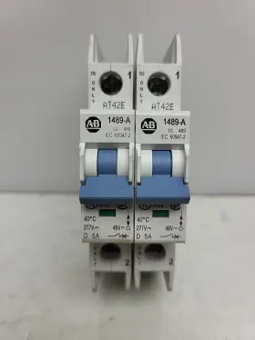 1489-a1d050 Allen-bradley 1489a1d050 2 Pack 5 Amp Circuit Breaker 1 Pole 1489-a #2