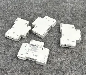 1492-cb1g100 Allen-bradley Lot Of 4 - Ser C 10a 2hp Din Rail Circuit Breaker