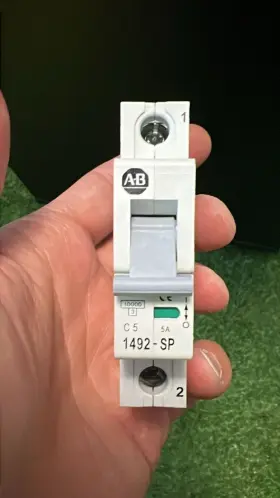 1492-sp1c050 Allen-bradley Ser.c Circuit Breaker 5 Amp 1 Pole #3