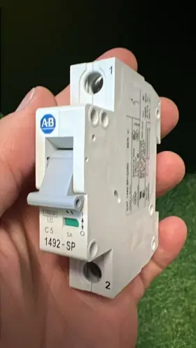 1492-sp1c050 Allen-bradley Ser.c Circuit Breaker 5 Amp 1 Pole