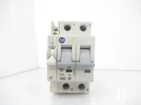 1492-sp2c200 Allen-bradley 1492sp2c200 Circuit Breaker With 1492-asph3 Auxiliary Contact #2