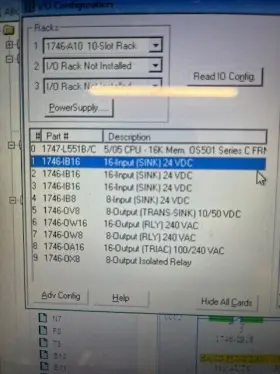1747-l551b Allen-bradley 1747-l551b/c 5/05 Cpu #2
