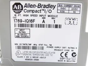 1769-iq16f Allen Bradley Plc Module #3