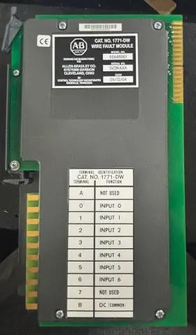 1771-dw Allen-bradley Wire Fault Module