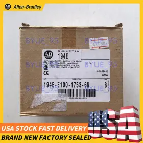 194e-e100-1753-6n Allen-bradley Ab 100 A 194e Load Switch Expedited Shipping 194ee10017536n
