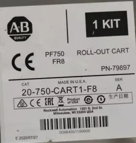 20-750-cart1-f8 Allen-bradley Brand New 20750cart1f8 Ab Free Shipping