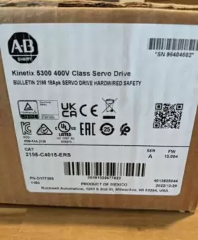 2198-c4015-ers Allen-bradley Kinetix 5300 400v Class Servo Drive