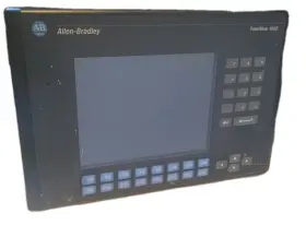 2711-k10c8 Allen Bradley Allen-bradley Panelview 1000 Ser D Rev B Frn 4.20 Rs-232 -used Wty