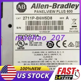 Allen-bradley 2711p-b6m5d8 New Original Allen-bradley 6 Inch Panelview Plus Hmi Panel
