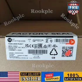 2711p-t10c22d8s Allen-bradley New Factory Sealed Ab Ser C Panelview Plus 7 Color Touch 10