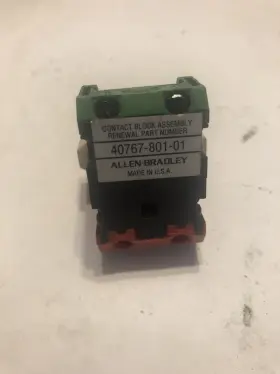 40767-801-01 Allen-bradley New Contact Block