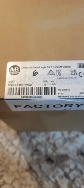 5069-l310erms2 Allen-bradley Safetyplc Rockwell Nib Sealed - Perfect Condition In/out