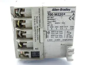 700-m220a1s Allen Bradley Relay #3