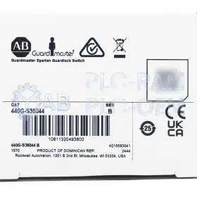440g-s36044 Allen-bradley 762203814029 Guardmaster Spartan Guardlock Switch Ups Shipping