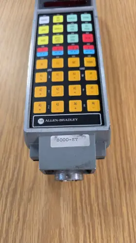 8000-et Allen-bradley Teach Pendant Keypad Plc Programmer Controller Working #2