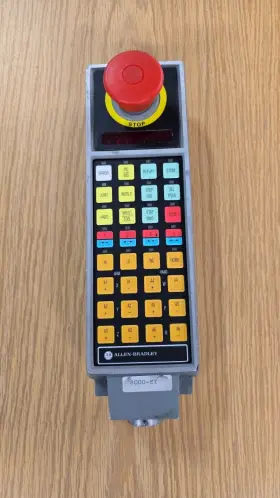 8000-et Allen-bradley Teach Pendant Keypad Plc Programmer Controller Working