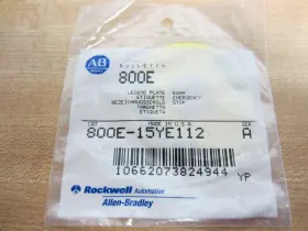 800e-15ye112 Allen-bradley 800e15ye112 Legend Plate 60mm Ser A