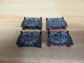 800e-3x01 Allen-bradley 800e3x01 Contact Block D5-3x01 2-black 2-red/black