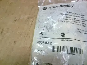 800fm-f2 Allen-bradley 800fmf2 Flush Push Button Black Ser.a Lot Of 4 - New In Box #2