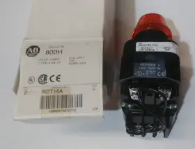 800h-prdt16a Allen Bradley New Dual Input Pilot Light Amber
