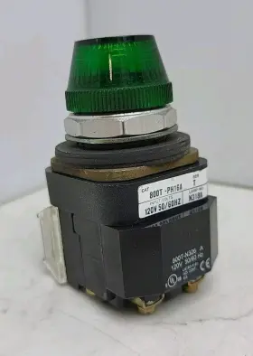 800t-ph16a Allen-bradley 800tph16a Pilot Light With 800t-n326 Contact Block 120v 50/60hz