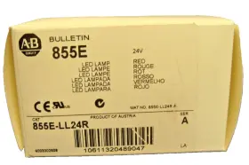 855e-ll24r Allen-bradley Red Led Lamp New